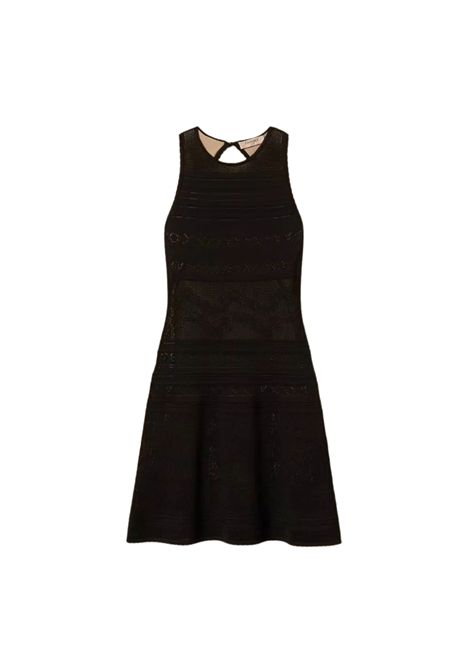 Abito corto in maglia con motivo floreale TWINSET | 261TT329100006