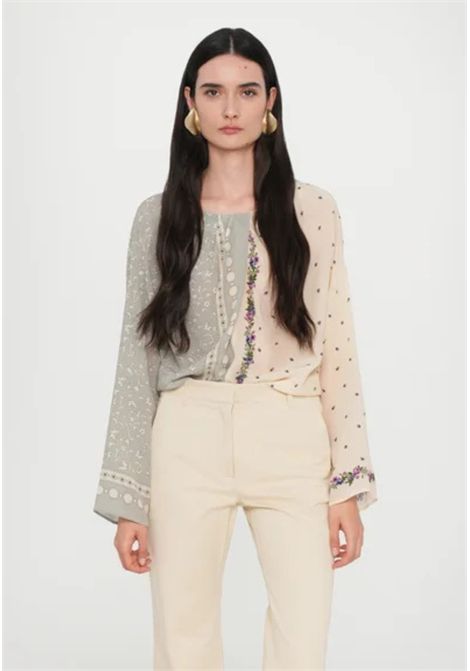 Weekend Max Mara  Pantalone dritto svasato in cotone Weekend Max Mara | BOSSO002