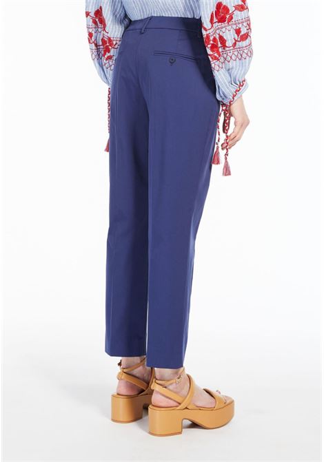 Weekend Max Mara  Pantaloni in gabardine di cotone stretch Weekend Max Mara | CECCO015
