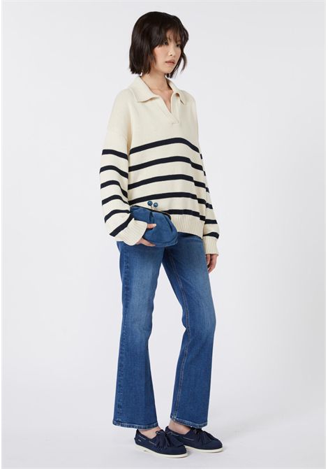 Pasticcino Bag Small in pelle scamosciata  Blu Weekend Max Mara | MKAVALOIS014