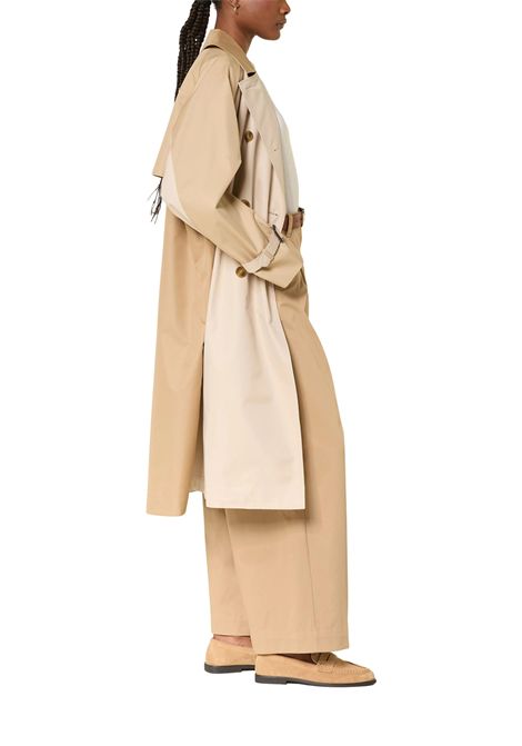 Weekend Max Mara  Pantalone Nebbie a gamba ampia in gabardina di cotone Weekend Max Mara | NEBBIE001