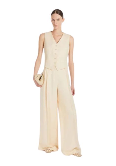 Weekend Max Mara  Pantalone palazzo a vita alta Weekend Max Mara | VELIERO004