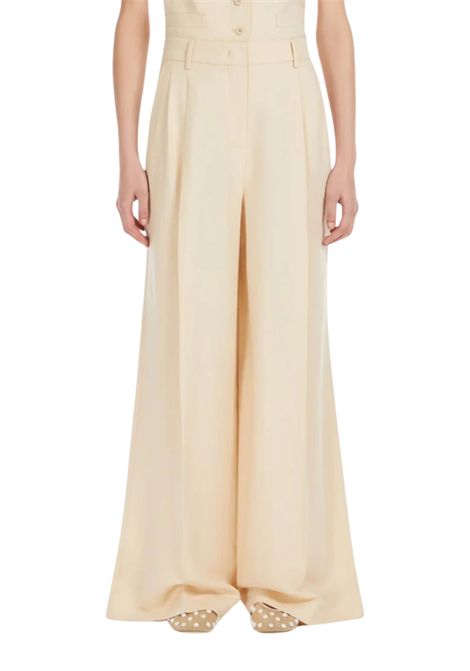 Weekend Max Mara  Pantalone palazzo a vita alta Weekend Max Mara | VELIERO004