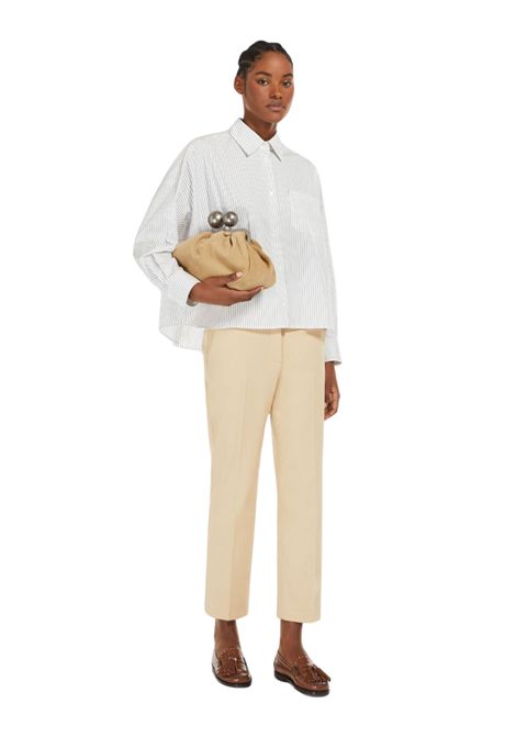 Weekend Max Mara  Pantaloni dritti in cotone stretch Weekend Max Mara | VITE026