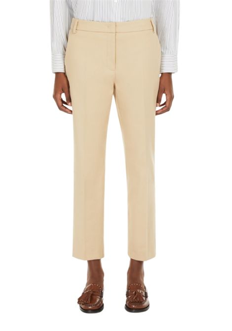 Weekend Max Mara  Pantaloni dritti in cotone stretch Weekend Max Mara | VITE026
