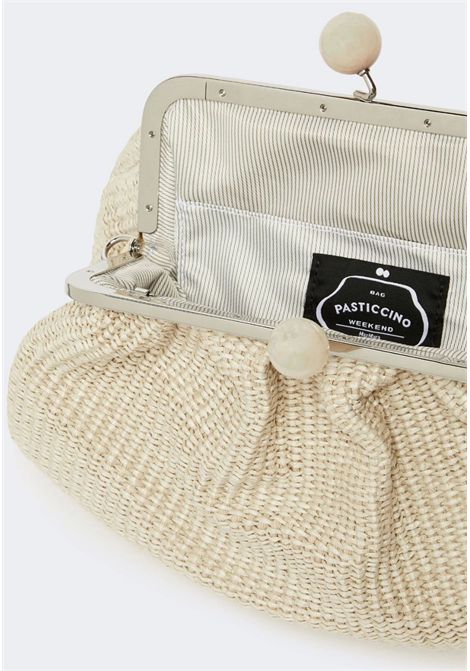 Weekend Max Mara  Pasticcino Bag Medium effetto rafia Weekend Max Mara | WKAFORTUNA050