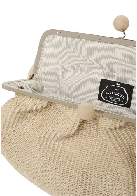 Weekend Max Mara Pasticcino Bag Large Effetto Rafia Weekend Max Mara | WKANABARRO050