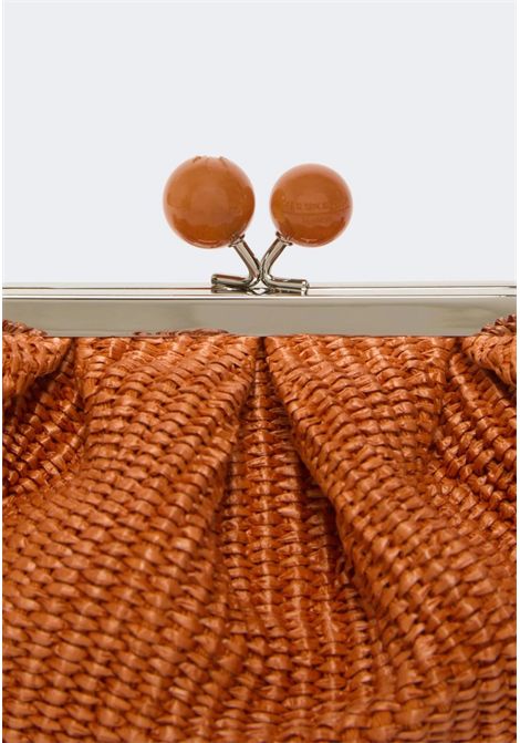 Weekend Max Mara  Pasticcino Bag Small effetto rafia Weekend Max Mara | WKAPALMAS027