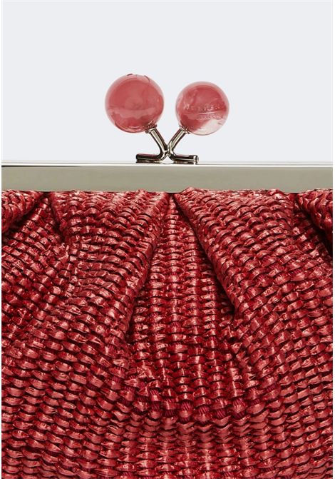 Weekend Max Mara  Pasticcino Bag Small effetto rafia Weekend Max Mara | WKAPALMAS054