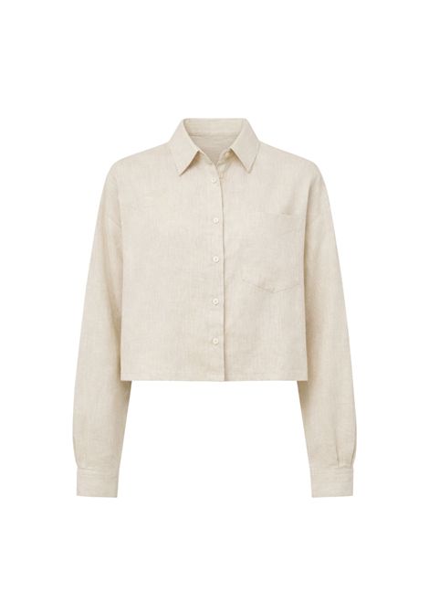 Max Mara  Giacca crop in lino Weekend Max Mara | WKDCAPO03