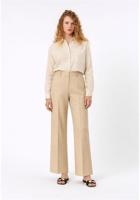 Weekend Max Mara  Pantalone palazzo in pura lana stretch Weekend Max Mara | WKDCORONE011