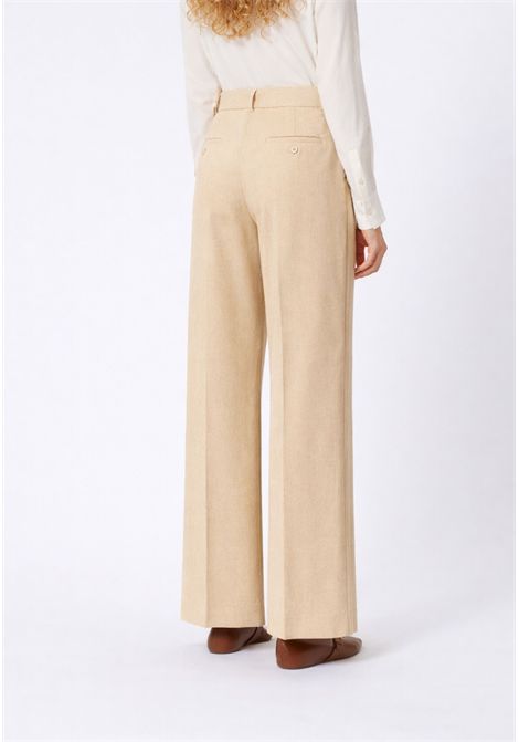 Weekend Max Mara  Pantalone palazzo in pura lana stretch Weekend Max Mara | WKDCORONE011