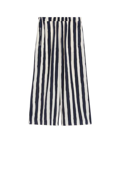 Pantalone in crêpe de Chine stampata - BLU Weekend Max Mara | WKDNIRVANA012