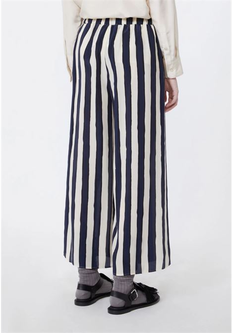 Pantalone in crêpe de Chine stampata - BLU Weekend Max Mara | WKDNIRVANA012
