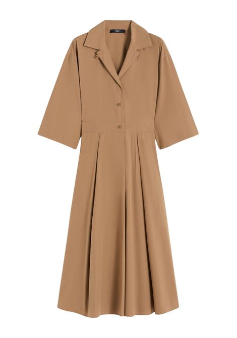 Weekend Max Mara  Abito chemisier midi in popeline di cotone Weekend Max Mara | WKDPADANA035