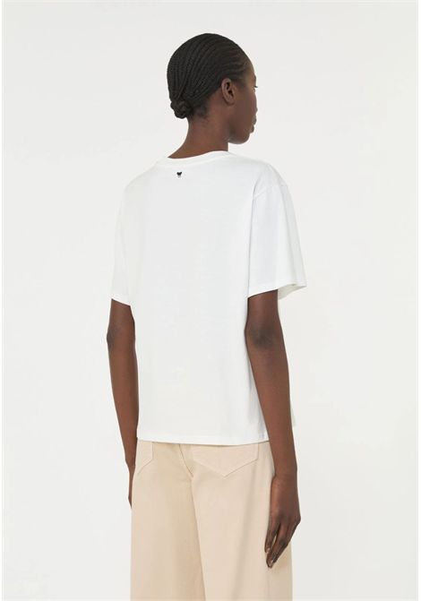 T-shirt in Cotone Biologico con Stampa Grafica Weekend Max Mara | WKDTENUE001