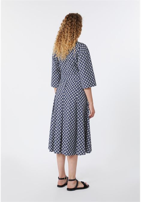 Weekend Max Mara  Abito chemisier in popeline di cotone stampato Weekend Max Mara | WKDUNIGENO007