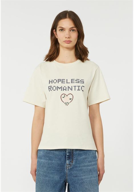 Weekend Max Mara  T-shirt in jersey di cotone con ricami Weekend Max Mara | WKDWEST005