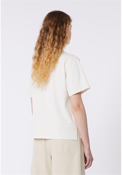 Weekend Max Mara  T-shirt in jersey di cotone con ricami Weekend Max Mara | WKDWEST009