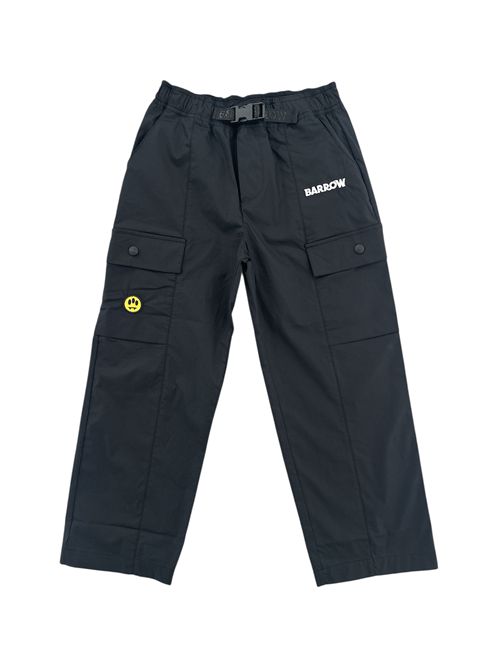 Pantalone nero logo BARROW | S6BKJUPA037110