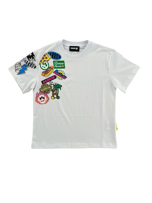 T-shirt bianca BARROW | S6BKJUTH073002