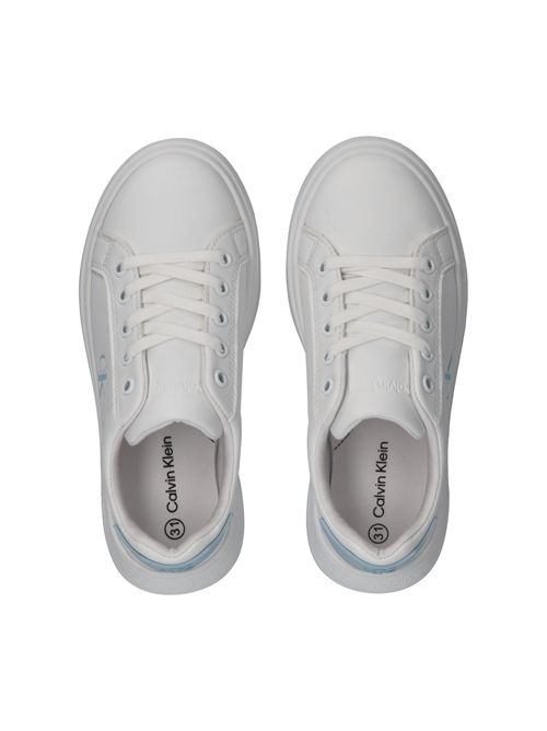 Sneakers bianca Ck CALVIN KLEIN | 83300BIANCO CELESTE
