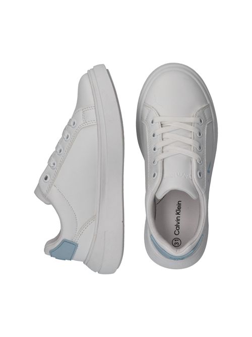 Sneakers bianca Ck CALVIN KLEIN | 83300BIANCO CELESTE