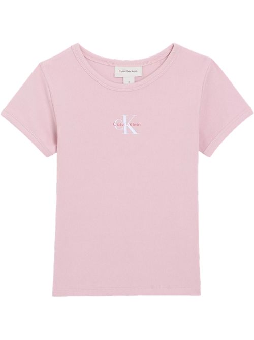 T-shirt rosa logo CALVIN KLEIN | CKSJB11GTTFL