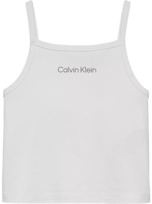 Top bianco logo CALVIN KLEIN | CKSJB12GTYAF