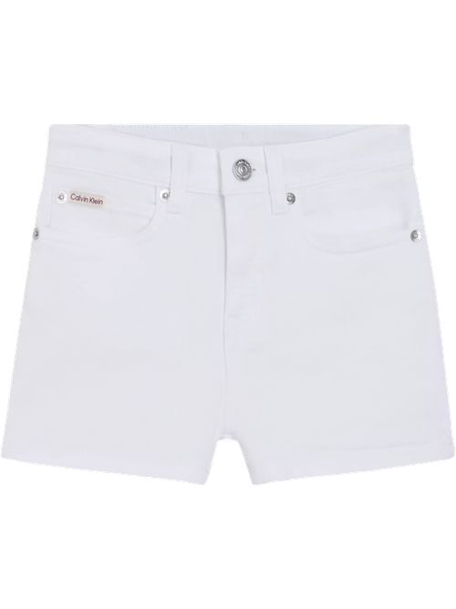 Shorts bianco CALVIN KLEIN | CKSJC18GYAF