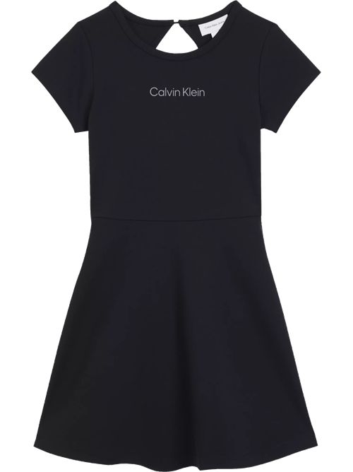 Abito nero logo CALVIN KLEIN | CKSJH02GTBEH
