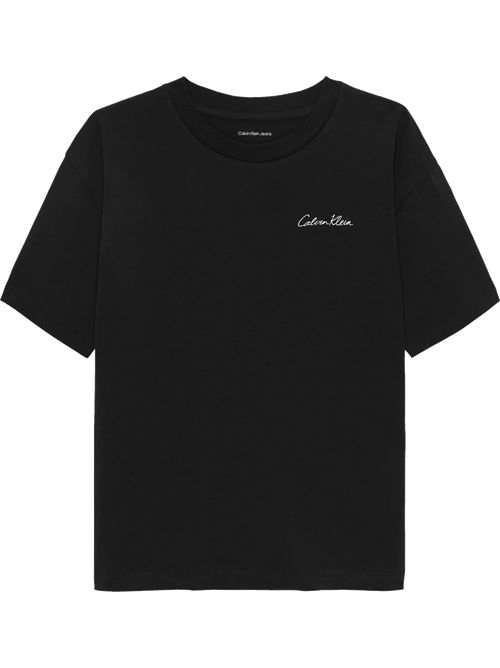T-shirt nera CALVIN KLEIN | IB02607BEH