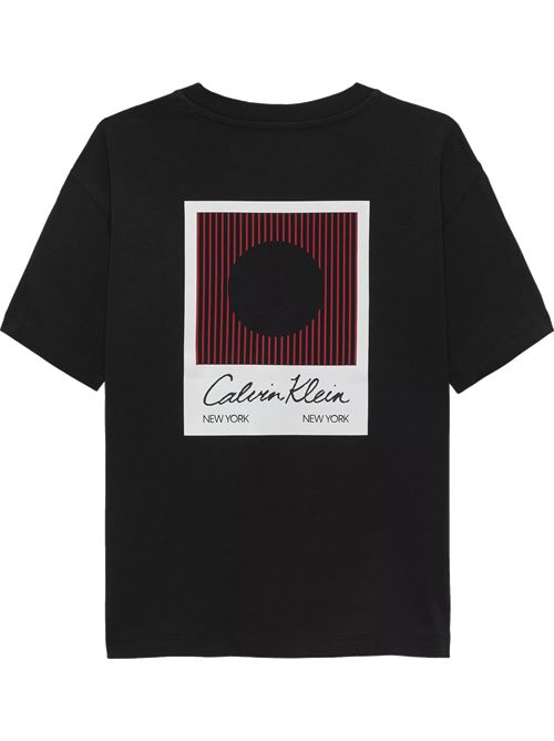 T-shirt nera CALVIN KLEIN | IB02607BEH
