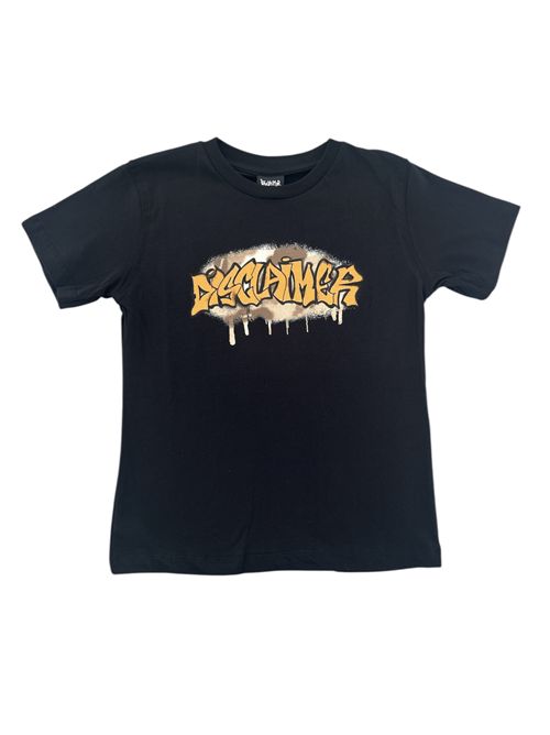 T-shirt nera logo DISCLAIMER | 26EDK58856NERO