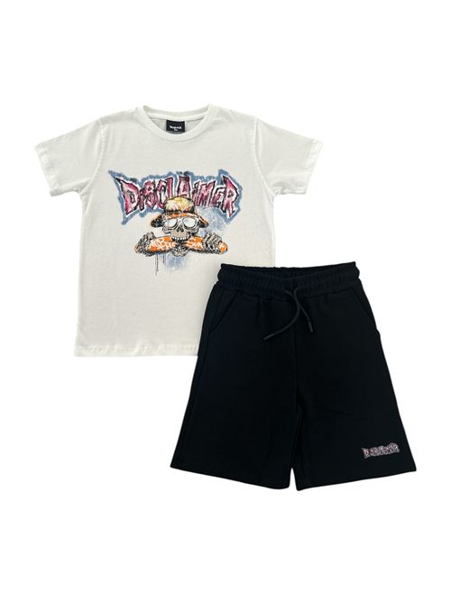 Completo 2 pezzi DISCLAIMER | 26EDK58884-CNERO BIANCO