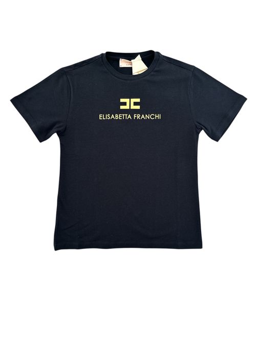 T-shirt nera ELISABETTA FRANCHI | EFTS260N005