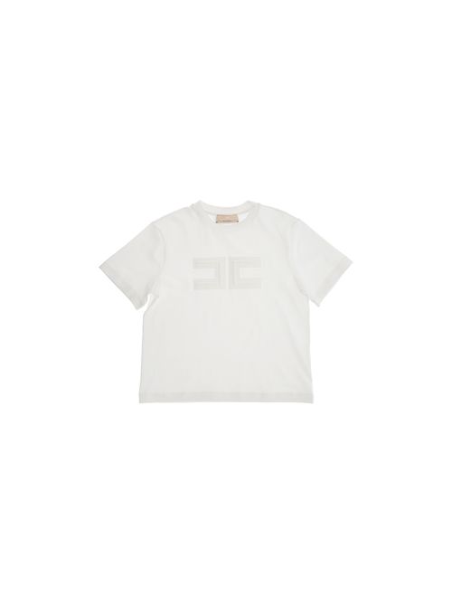 T-shirt bianca ELISABETTA FRANCHI | EFTS2620195