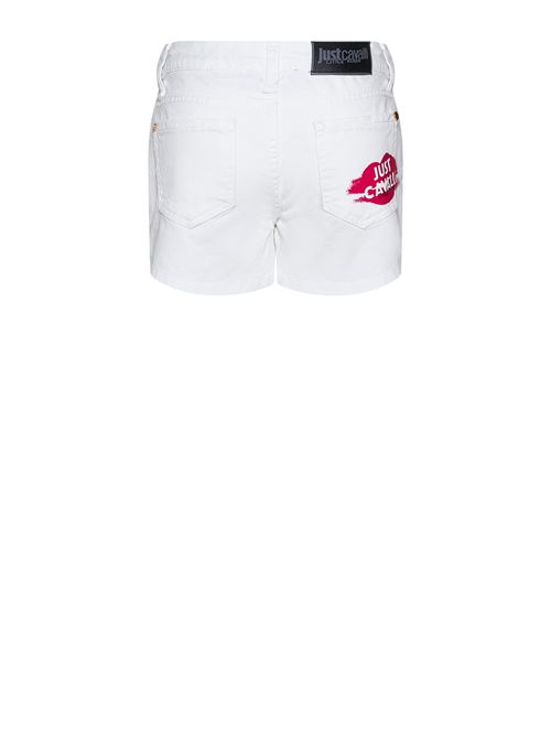 Shorts bianco JUST CAVALLI | JGP26044SHBIANCO