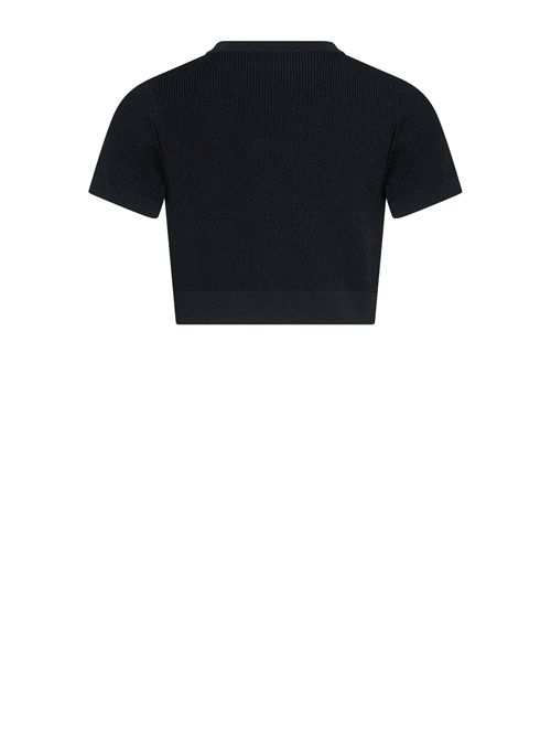T-shirt cropped JUST CAVALLI | JGP26049NERO