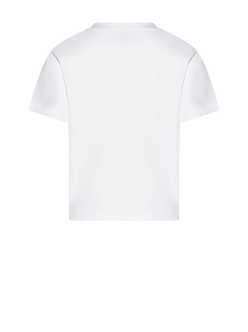 T-shirt bianca sole JUST CAVALLI | JGP26076TSBIANCO
