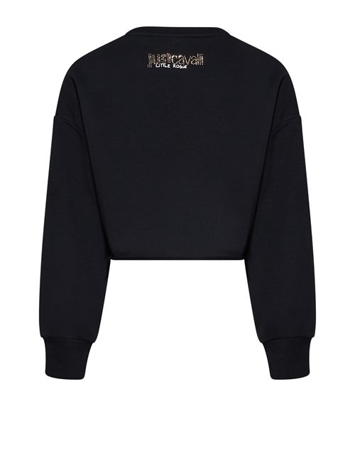 Felpa logo JUST CAVALLI | JGP26174NERO