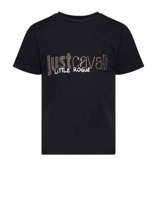 T-shirt nera JUST CAVALLI | JGP26175NERO
