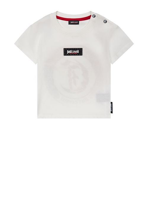 Completo bermuda JUST CAVALLI | JIP26059CJBIANCO NERO