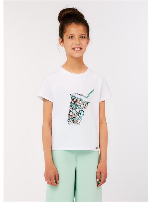 T-shirt gioiello LIUJO | GA6112L9042