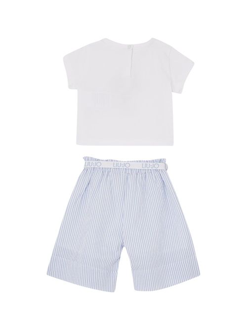 Completo pantalone LIUJO | HA6064BIANCO BLU