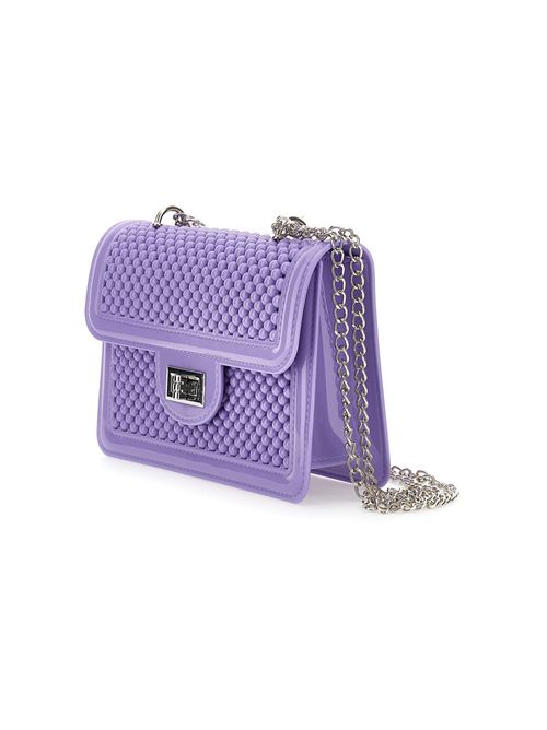 Borsa perline lilla MONNALISA | 17G0000065