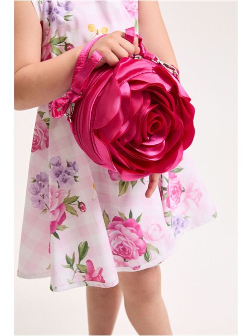 Borsa fiore fucsia MONNALISA | 19G0110095
