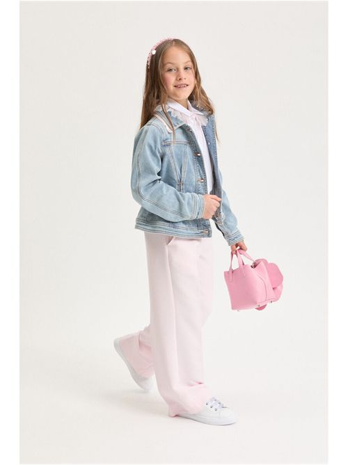 Giubbino jeans strass MONNALISA | 79G1007015