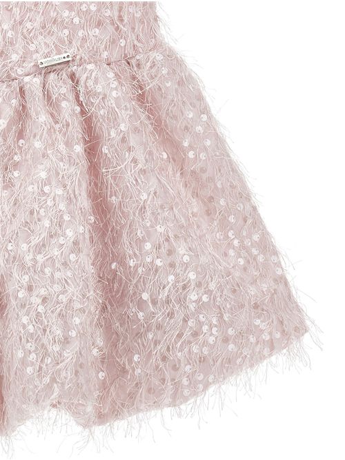 Abito Pailettes  Piume MONNALISA | 79G9047024