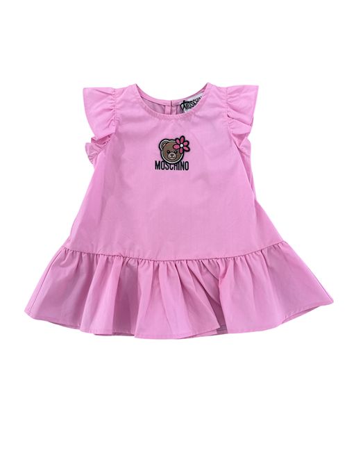Abito rosa Teddy MOSCHINO | MDV0D651473